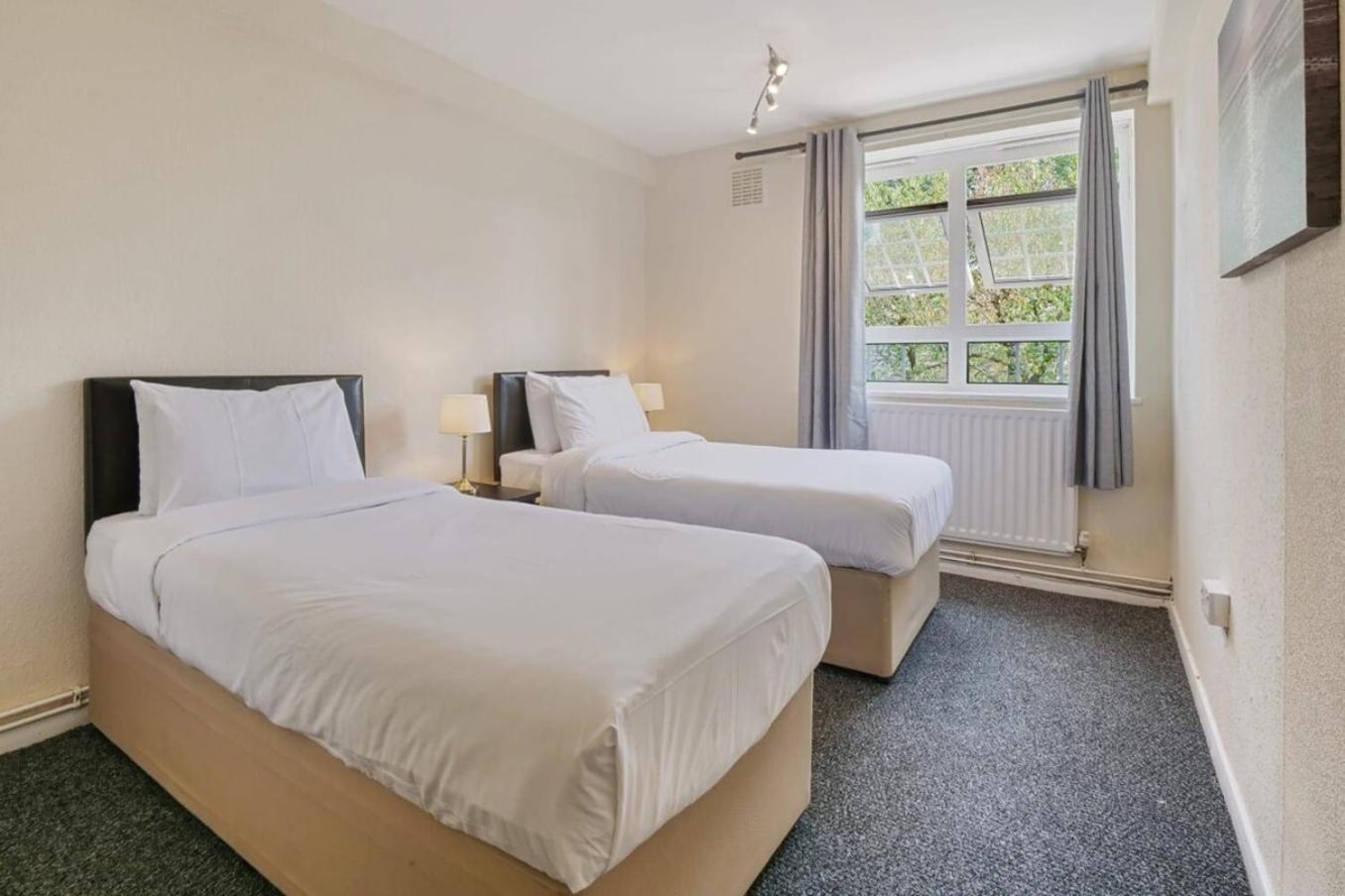 The Serene 2-Bedroom Flat W Free Street Parking ซัตทอน ภายนอก รูปภาพ